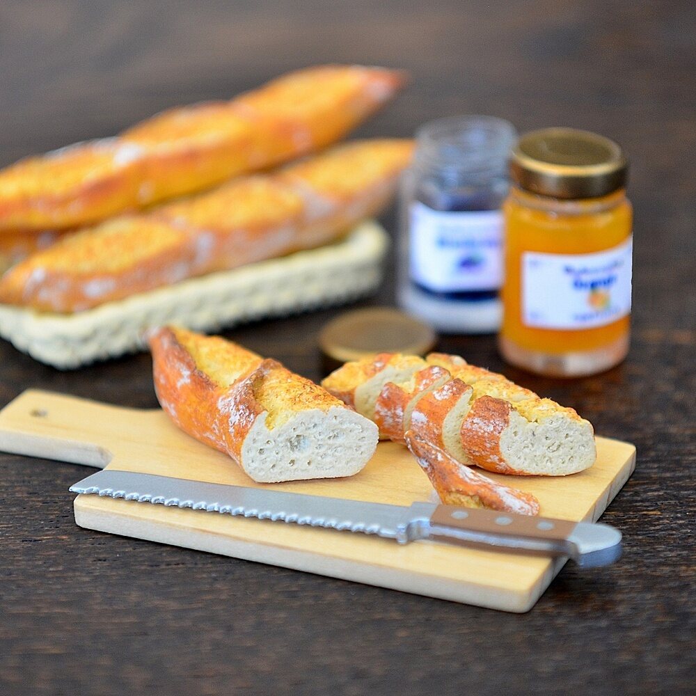 ミニチュア フランスパンサンド パンを、ちょっとこだわって作ってみました。Vol．7 バゲット